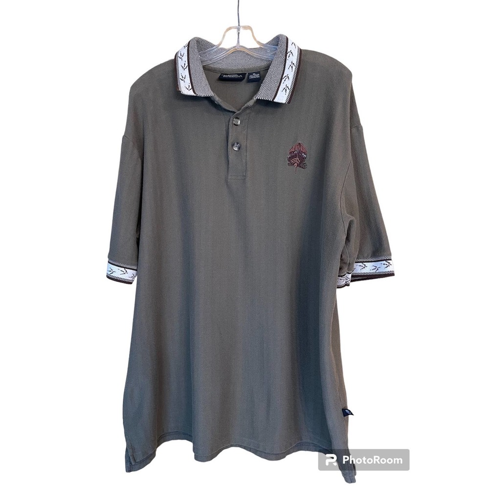 Legendary Whitetails Original Deer Gear Short Sleeved Polo in Olive. Size XL